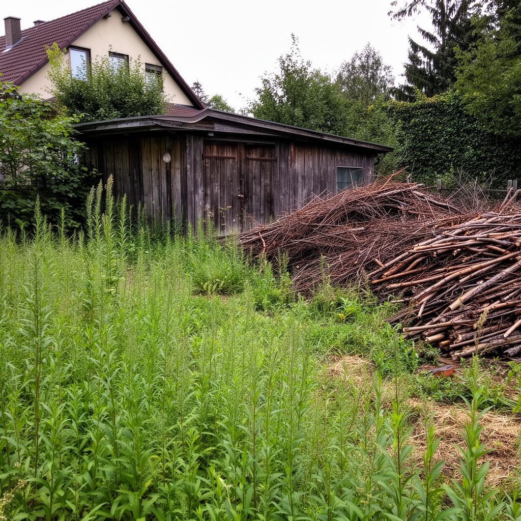 Garten entrümpeln Essen: Professionelle Gartenräumung